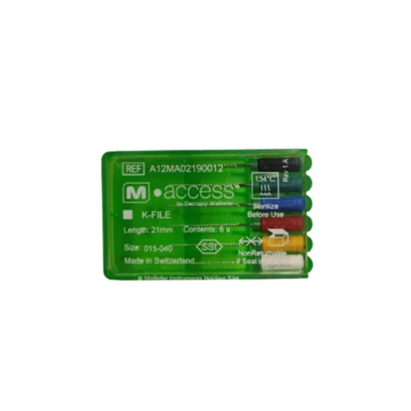 Dentsply M-Access K-Files 21mm (Hand Operated Files) - Image 4